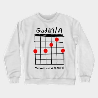 Cord guitar Crewneck Sweatshirt